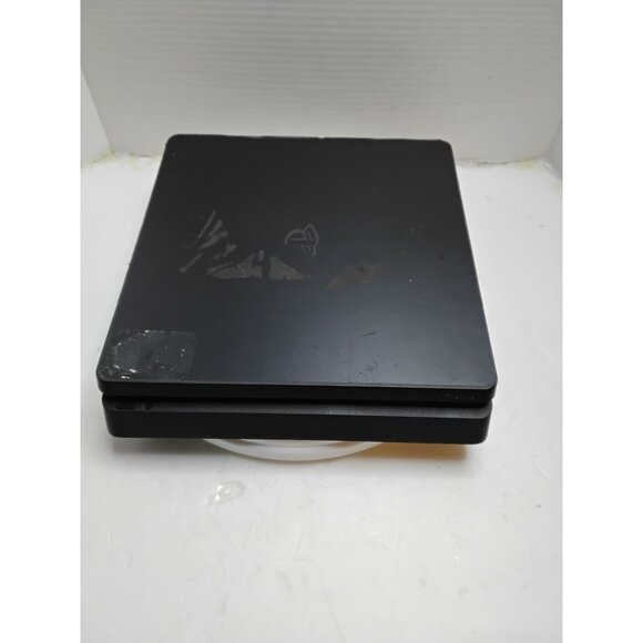 Sony PS4 Slim 1TB Console Bundle W/ Black & Red DualShock 4 Controllers & Power - Picture 6 of 11